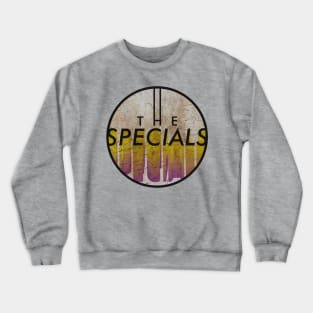 THE SPECIALS - VINTAGE YELLOW CIRCLE Crewneck Sweatshirt